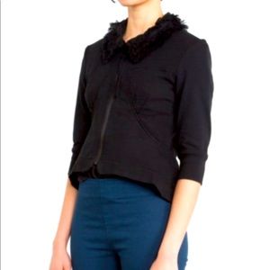S Prairie Underground Cropped Black Jacket